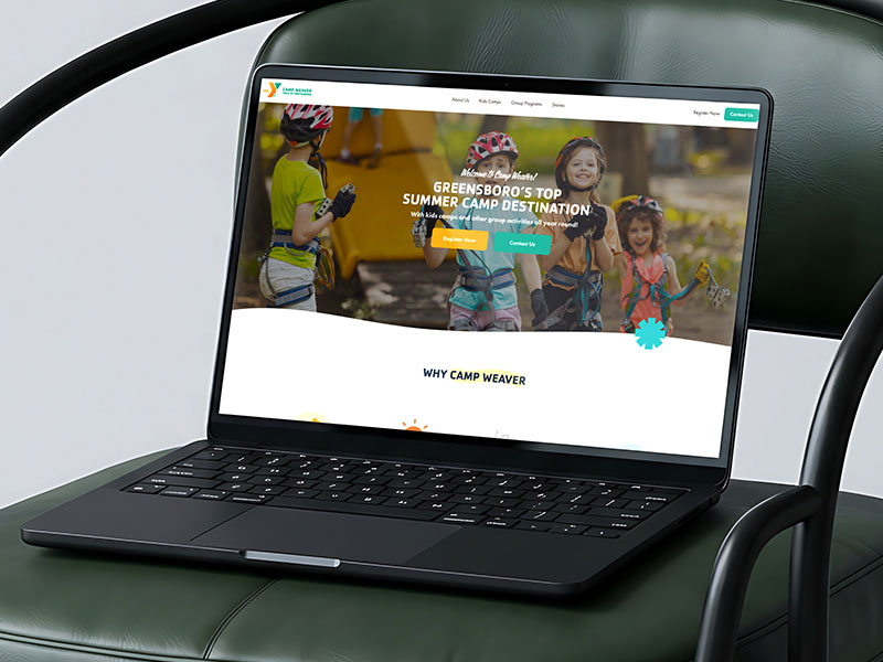 YMCA Camp Weaver — WordPress & Divi Website Design