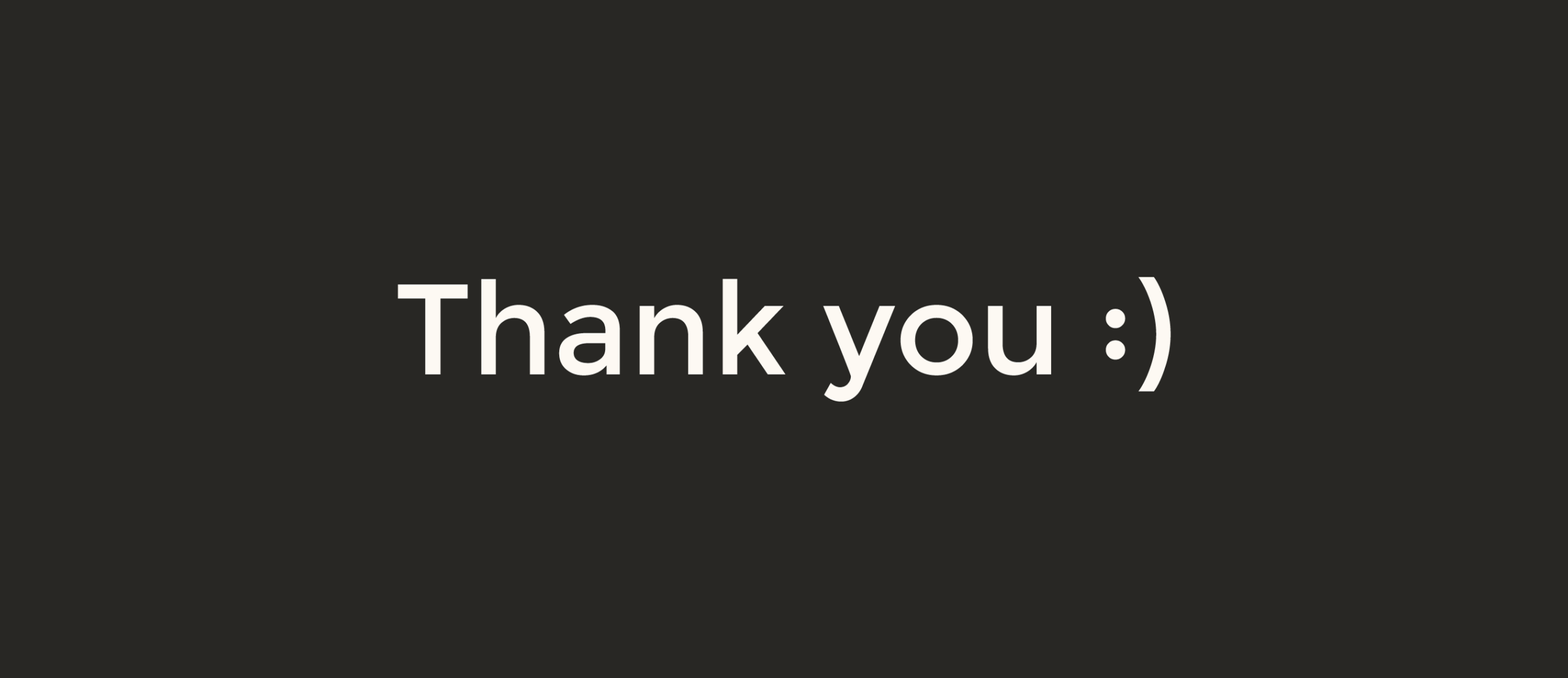 thanks